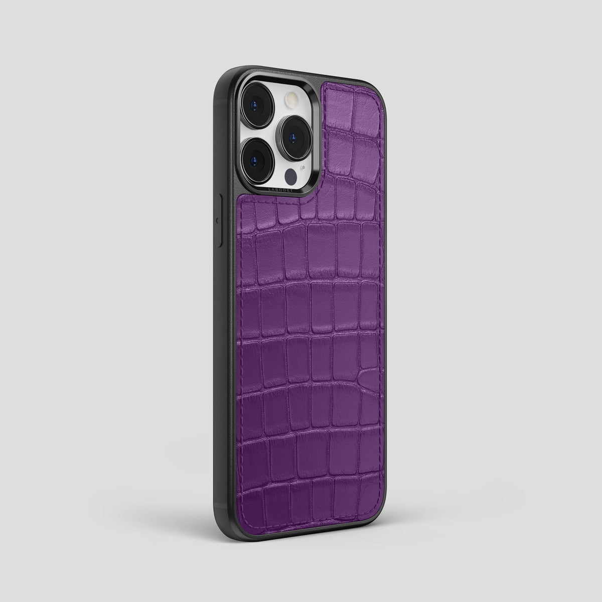 Purple iPhone 14 Pro Max Sport Case Alligator -2 | Purple