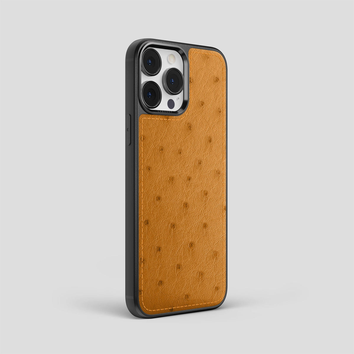 Chestnut iPhone 14 Pro Max Sport Case Ostrich -2 | Chestnut