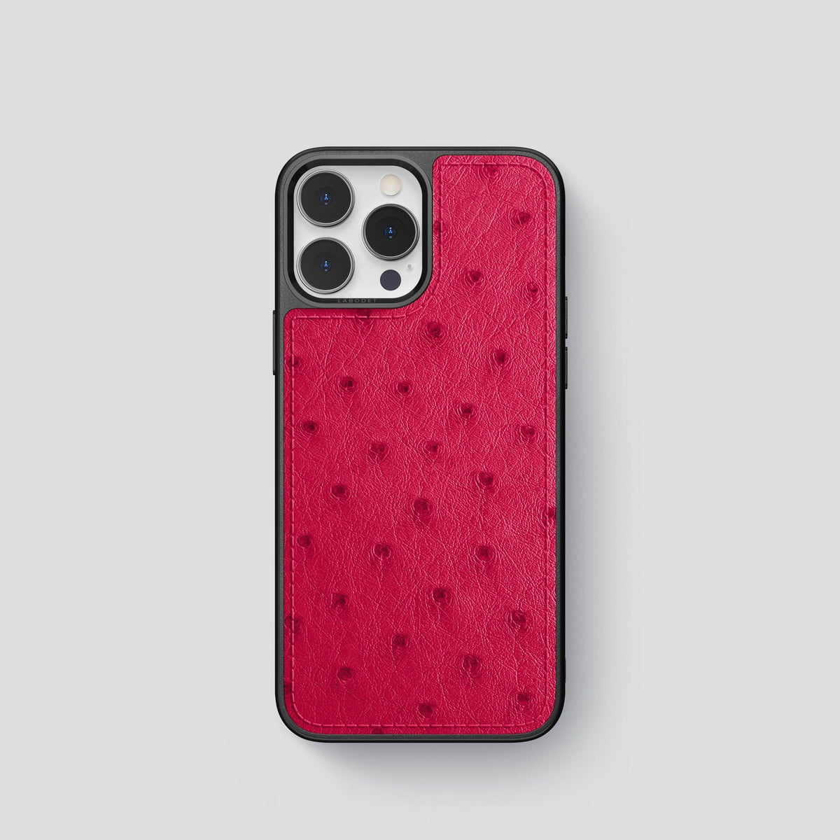 Bordeaux iPhone 14 Pro Sport Case Ostrich -1 | Bordeaux
