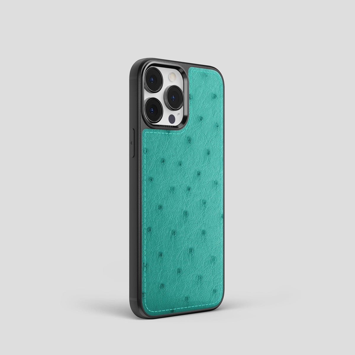 Turquoise iPhone 14 Pro Sport Case Ostrich -2 | Turquoise