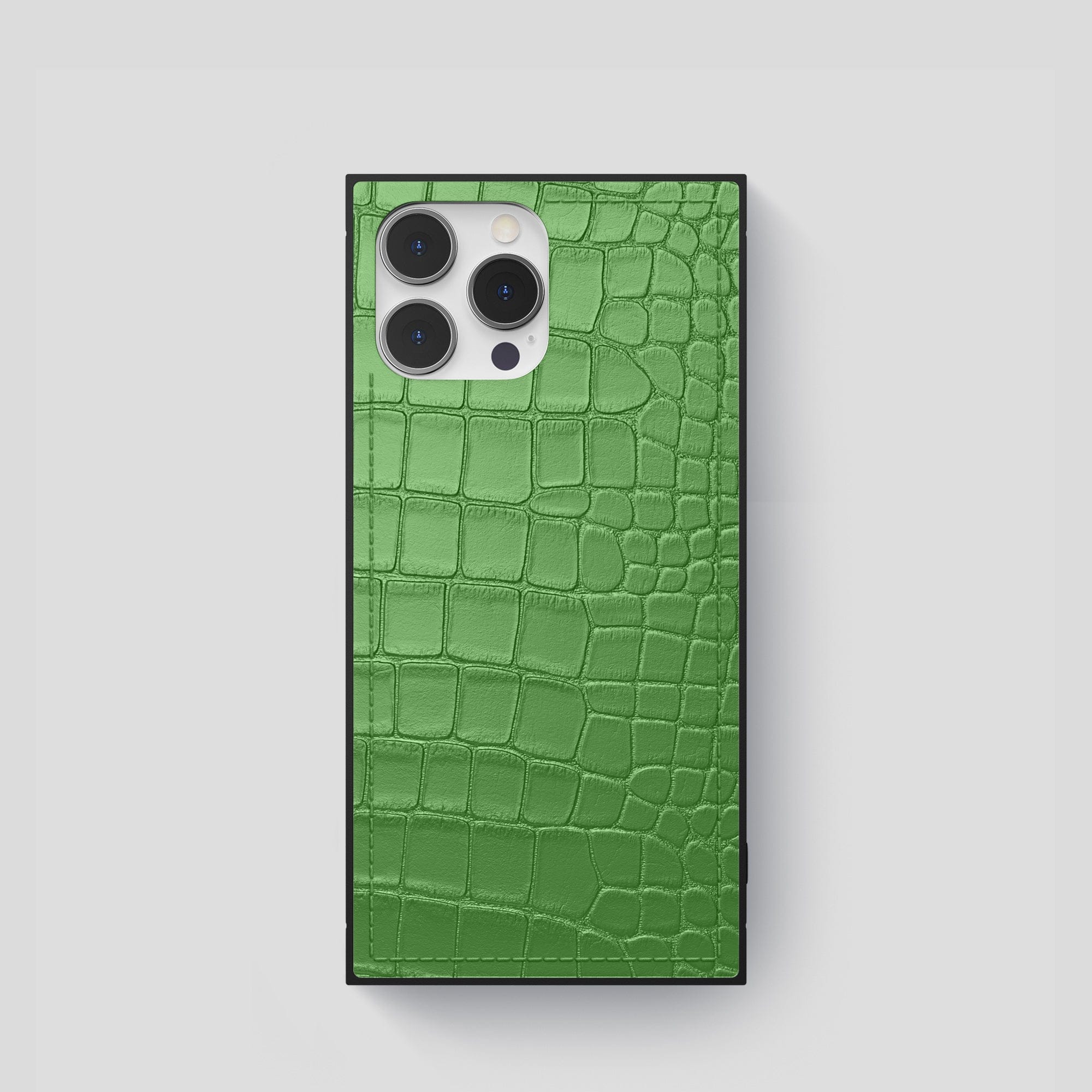Square Case For iPhone 14 Pro In Alligator – Labodet Square Case For iPhone 14 Pro In Alligator – Labodet