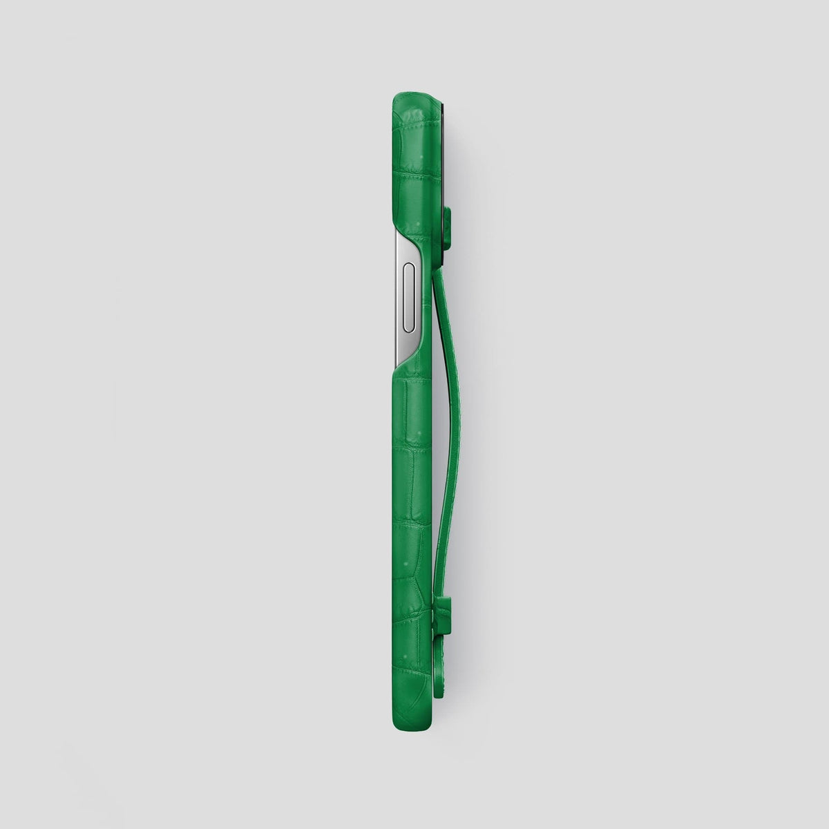 Cactus Green iPhone 14 Pro Max Strap Case with Black Metal -3 | Cactus-Green-Black
