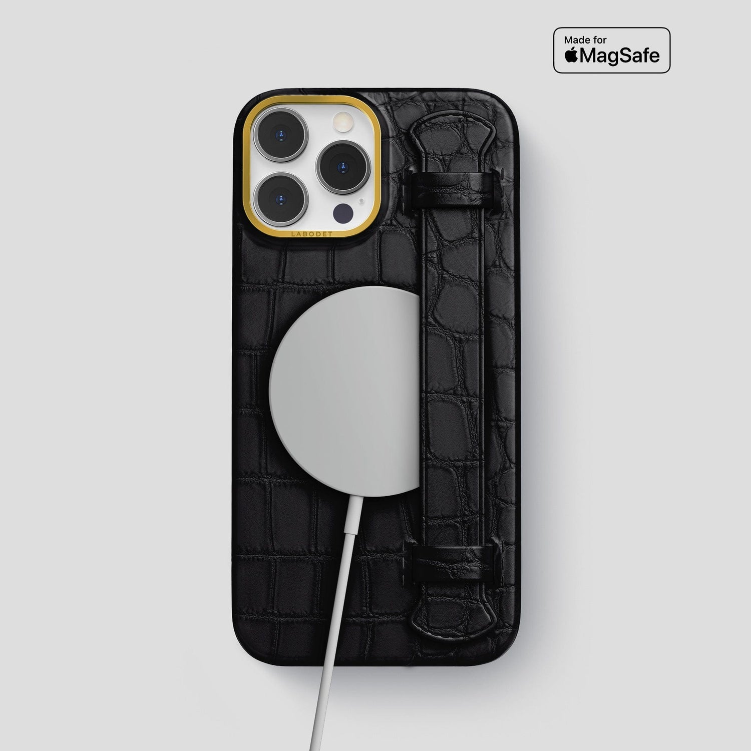 Handle Case For iPhone 14 Pro Max In Alligator