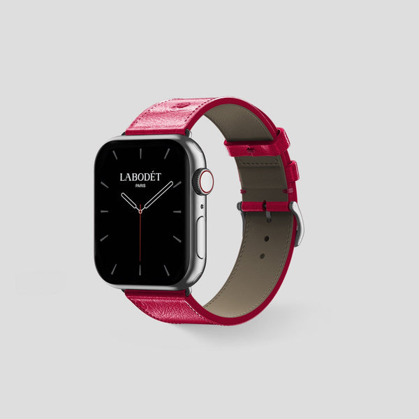 Classic Strap For Apple Watch 41mm In Ostrich