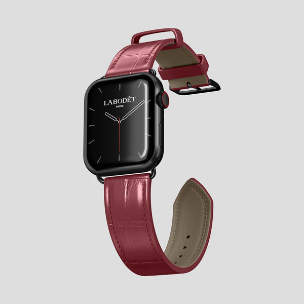 Classic Strap For Apple Watch 45mm In Alligator
