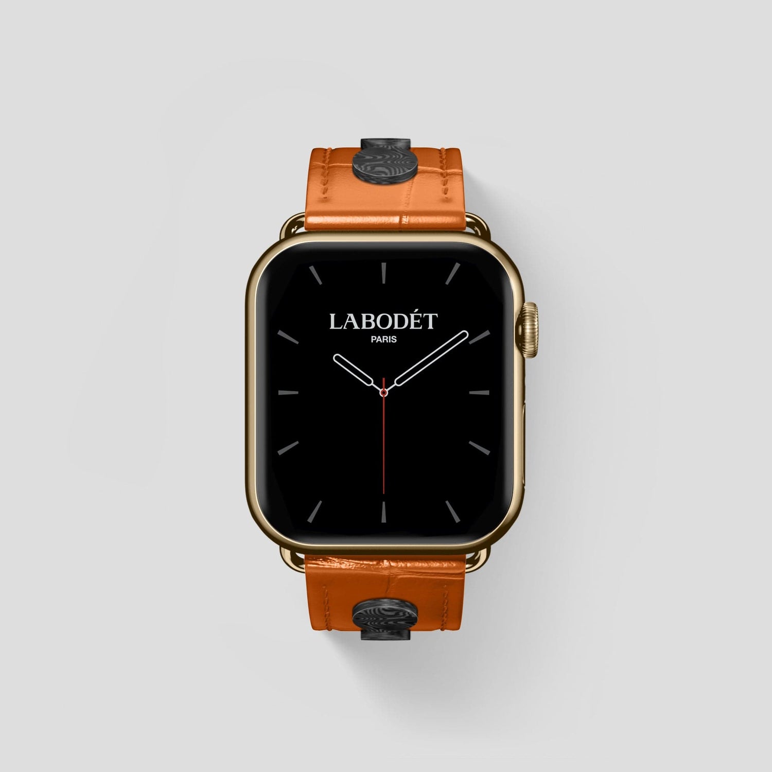 Classic Strap with Carbon Circlet For Apple Watch 45mm In